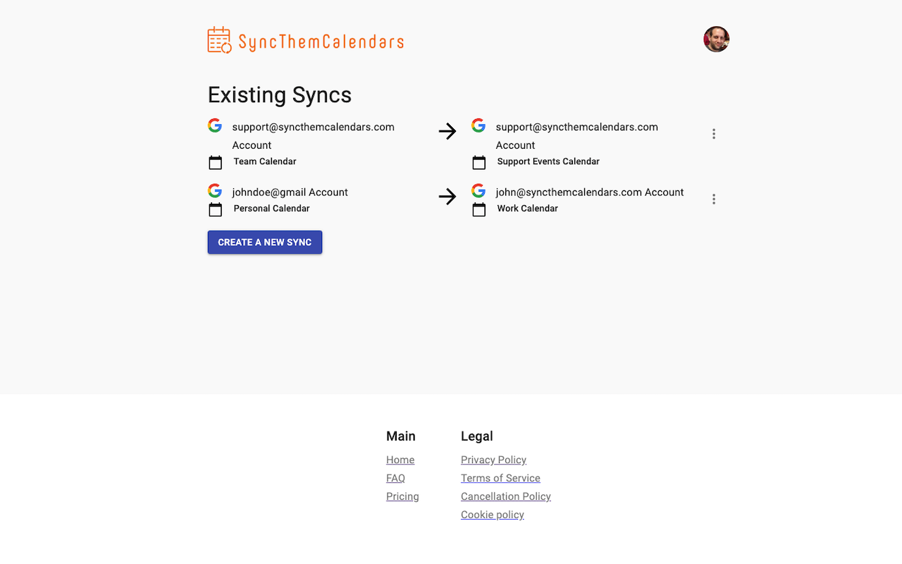 SyncThemCalendars Preview image 1