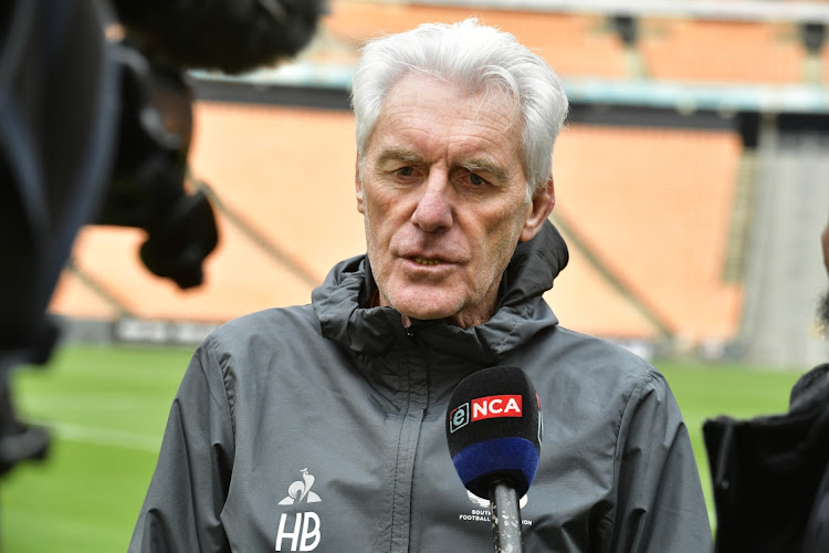 Hugo Broos (coach) of Bafana Bafana.