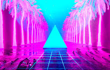 Retrowave Wallpapers New Tab small promo image