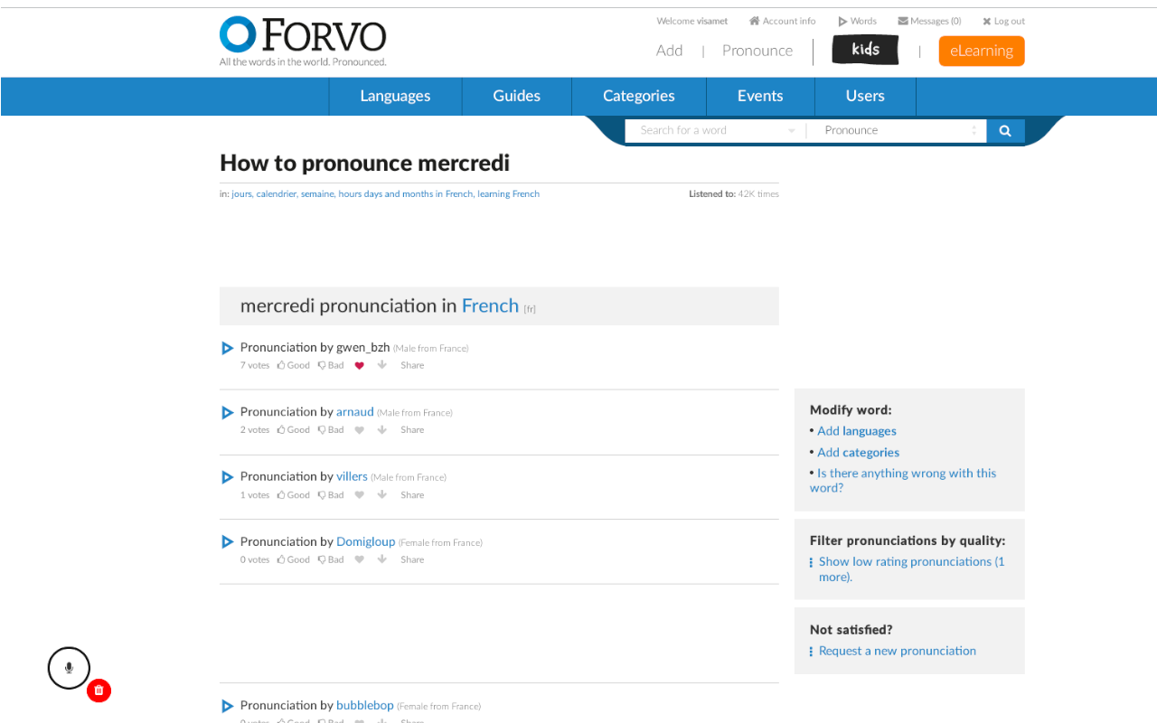 Repeat after Forvo Preview image 0