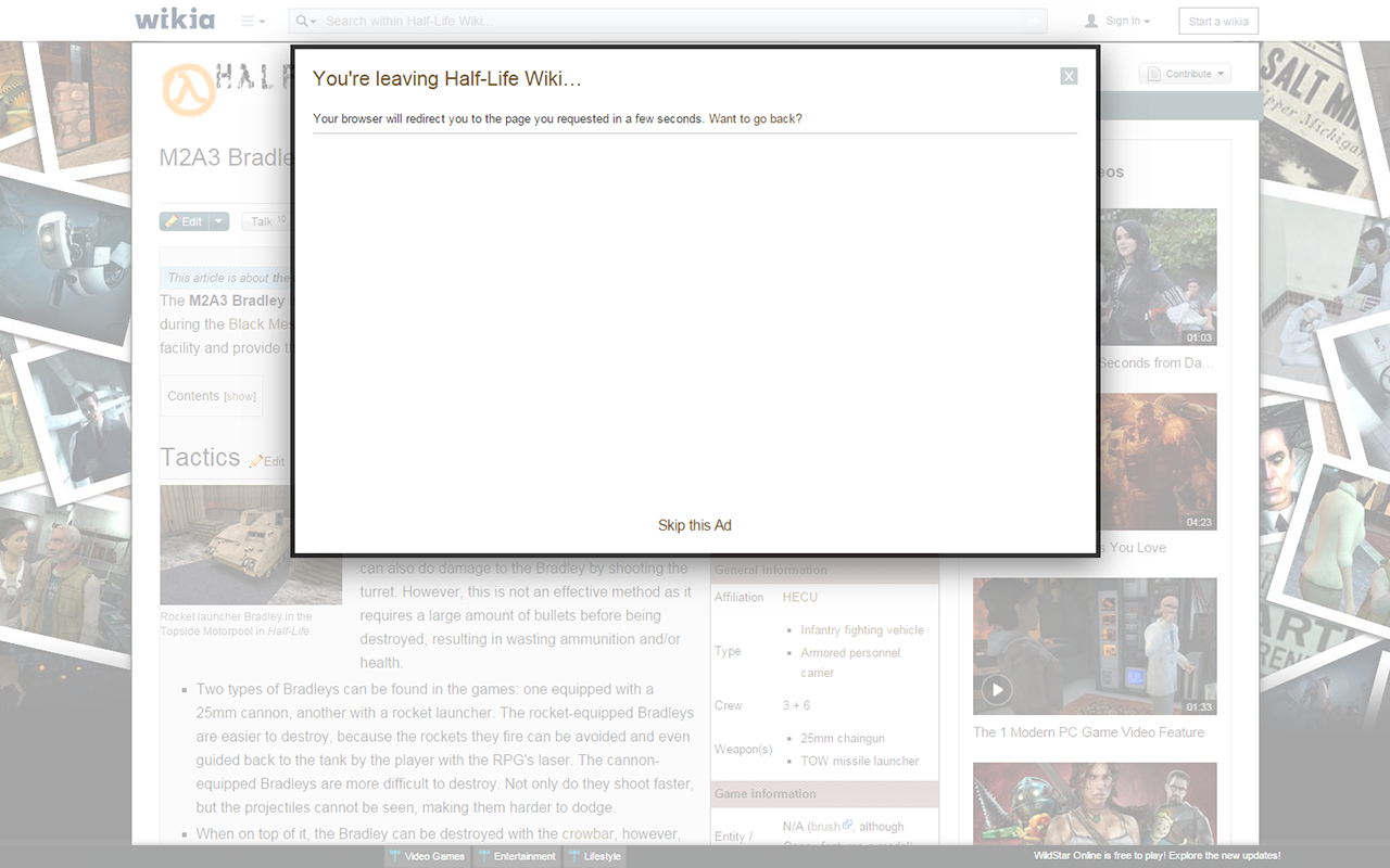 Wikia Redirect Skip Preview image 0