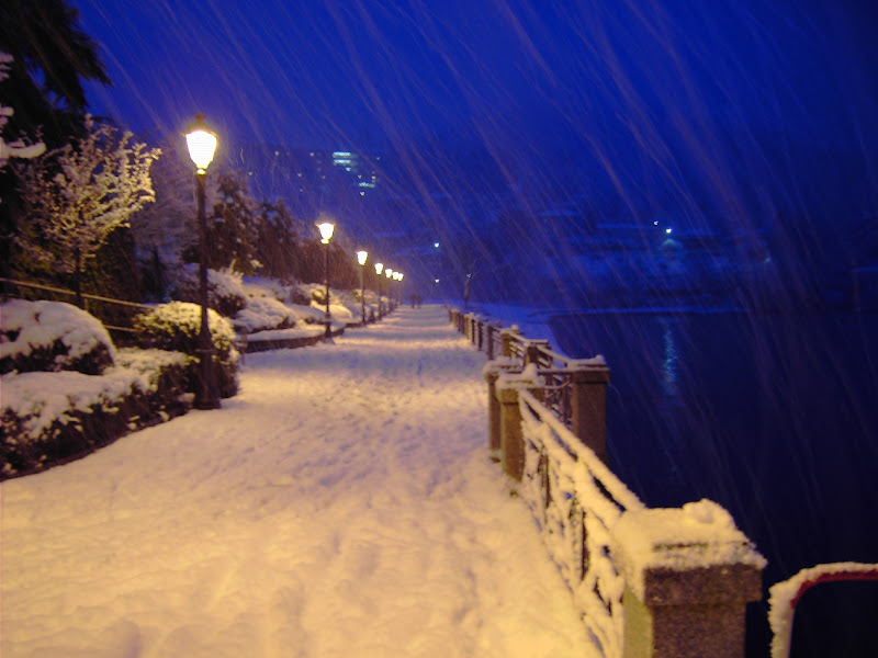 nevica sul lago Maggiore di albertosiberia