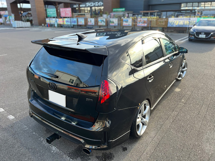 プリウスαのプリウス‪α‬好きな人と繋がりたい・車が好きな人と繋がりたい・お盆休み突入・PP溶接・台風に気をつけて下さいに関するカスタム事例の投稿画像19枚目