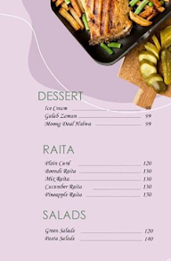 Khana Khazana menu 2