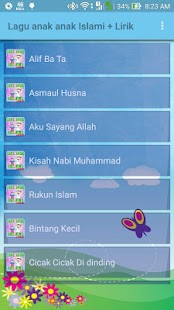 Lagu anak anak Islami + Lirik - náhled