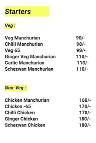 Chaitanya Food Court menu 8