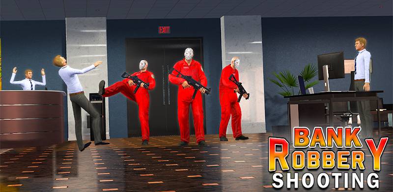 Armed Robbery Heist - Bank Robbery Shooting Game