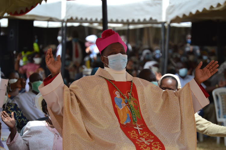 Kitui Catholic Diocese Bishop Joseph Mwongela on Saturday