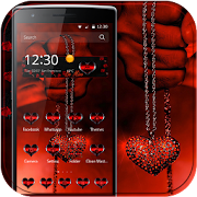 Diamond Heart Theme Love Romance of Man  Icon