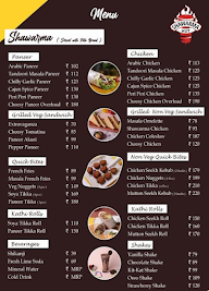 Shawarma Hut menu 1