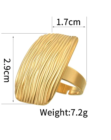 Bague Texture Pression d'Huile Tend - 2