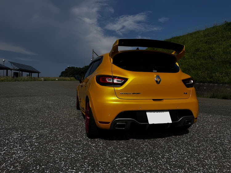 ルーテシアの暑い、、暑いぞおおお！！・ルノースポール・TE37SAGA・RAYS VOLKRACING・吸気温度に関するカスタム事例の投稿画像2枚目