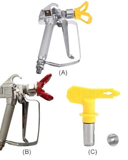 3600PSI High Pressure Airless Paint Spray Gun With 517 Ti... - 0