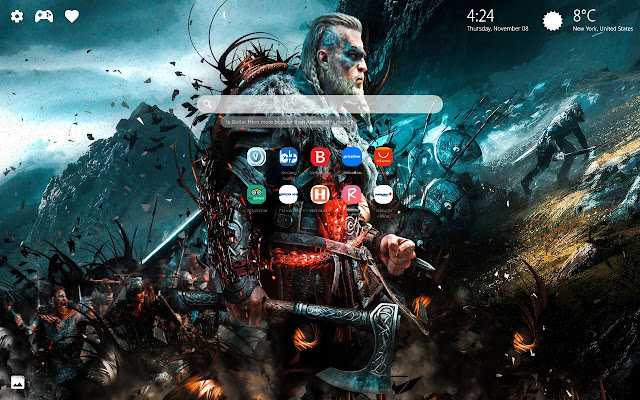 Assassin's Creed Valhalla HD New Tab