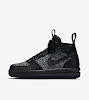 womens lunar force 1 flyknit workboot black white