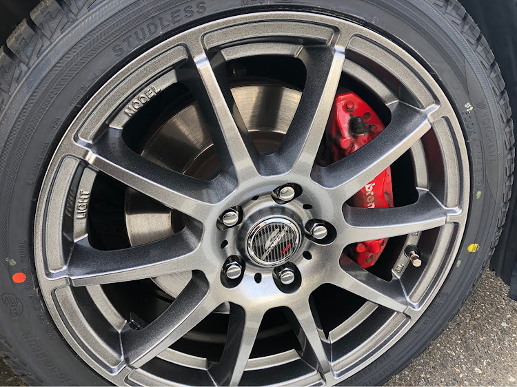 シビックの225 40 18・オートバックス福井北・知り合いスタンド・ig50プラス 21545r17・アドバンフレバに関するカスタム事例の投稿画像4枚目