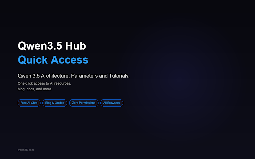 Qwen3.5 Hub - Quick Access screenshot 1