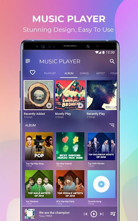 HIP Music Player: Free Mp3 Player - Audio Beatsのおすすめ画像2