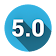 Dark Holo 5.0 Theme CM11/PA icon