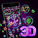 Download 3D Gravity Neon Light Theme For PC Windows and Mac 1.1.2