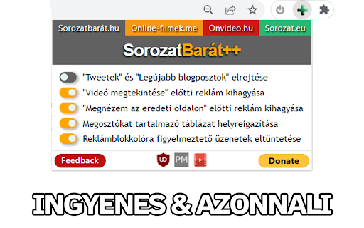 Sorozat++