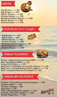 Biryani Vibes menu 1