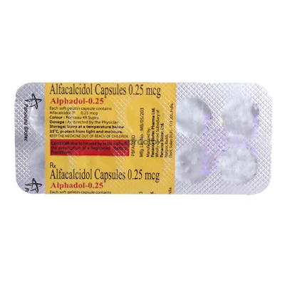 ALPHADOL 0.50MCG CAP 10'S