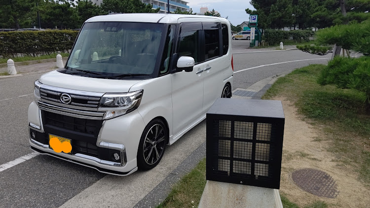 タントカスタムの先週の日曜日の続き🌴・やはりtwo−k💕・福岡からむっくんマイメロさんとコラボ・いつも後悔ないようにしてます🤗・悔いないように💕(≧∇≦)bに関するカスタム事例の投稿画像2枚目