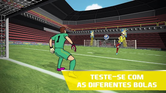  Futebol League Kicks & Flicks screenshot