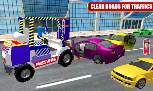 baru kota POLISI parkir forklift mobil simulator 1.0 APK + Mod (Uang yang tidak terbatas) untuk android