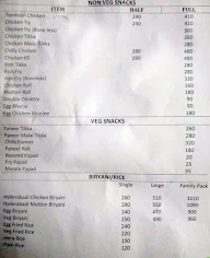 Hyderabadi Biryani House menu 7