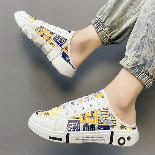 Title 5, Mens Summer Half Slippers, Height Increasing, ...