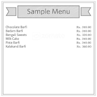 Shree Balaji Jodhpur Sweets menu 2