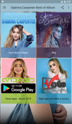 Sabrina Carpenter Best of Album