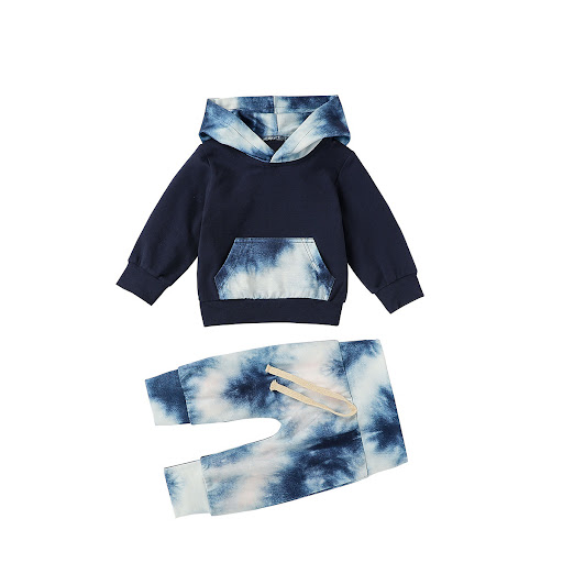 Title 2, Childrens two-piece hooded sweater set, warm a...