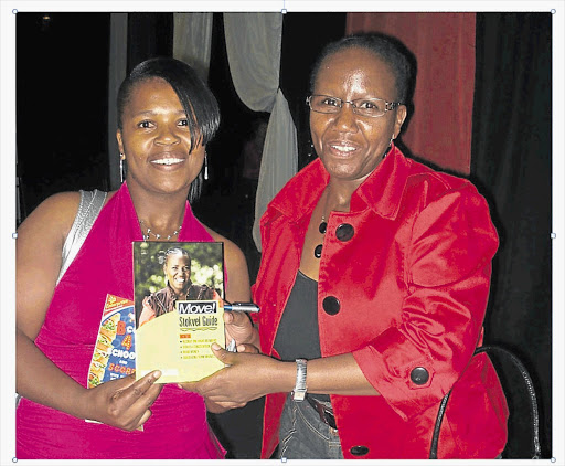 SAVING SCHEMES: Stokvel member Nomathemba Majaja (left) and managing director of BSK Marketing Busi Skenjana at a Stokvel Workshop in Ipelegeng, Soweto