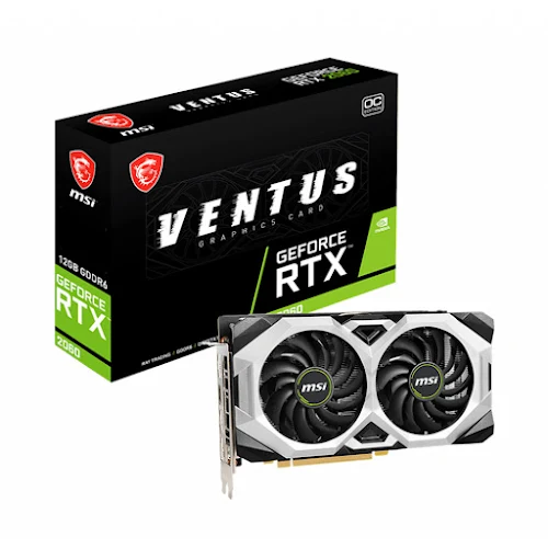 Card màn hình MSI GeForce RTX 2060 VENTUS 12G OC 12GB GDDR6