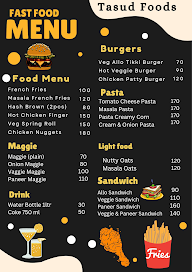 Tasud Foods menu 1