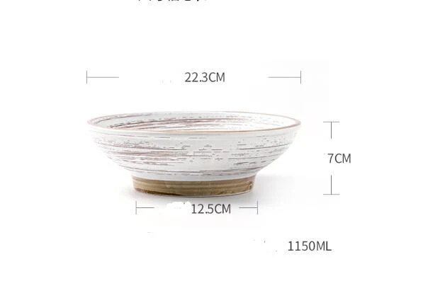 Title 1, Duża ceramiczna miska do ramenu japońskiego Ide...