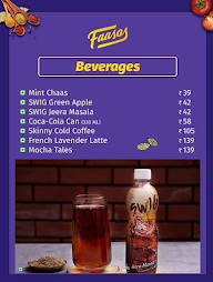 Fasoos menu 4