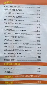 Burger's Kitchen menu 5