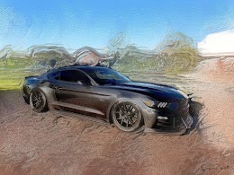 Ford Mustang GT Zoot Car Art