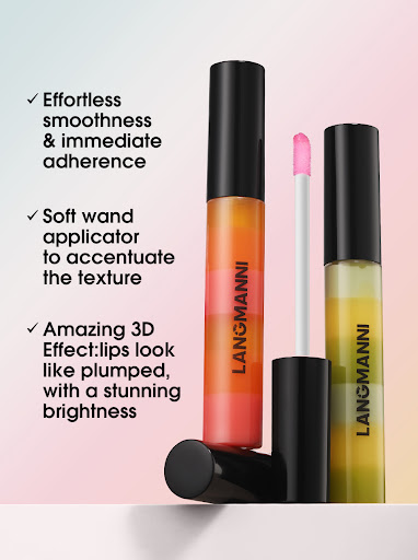 Title 9, Layered Lip Gloss Rainbow Colors