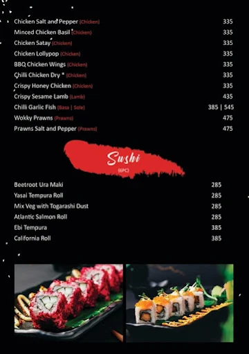 Dimbao - Pan Asian Experience menu 