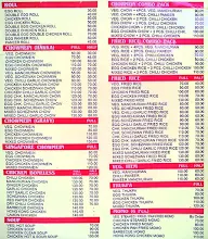 Khana Khazana New Chinese Fast Food Centre menu 1