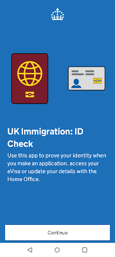 Screenshot UK Immigration: ID Check