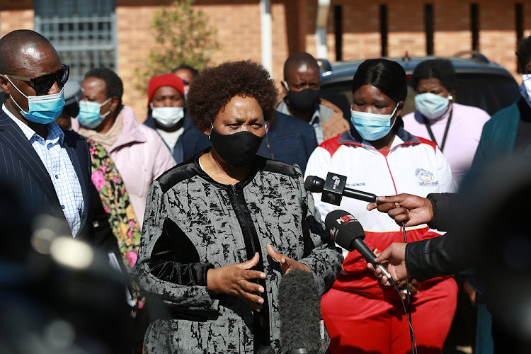 Basic education minister Angie Motshekga.