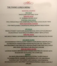 Piano - The Savera Hotel menu 1