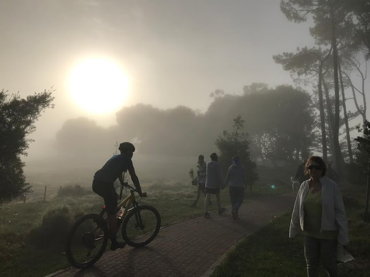 First day of level 4 in Cape Town saw many cyclists hitting the paths.