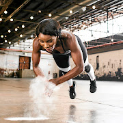 Mapule Ndhlovu goes through the paces during a workout./Photos / Shield South Africa